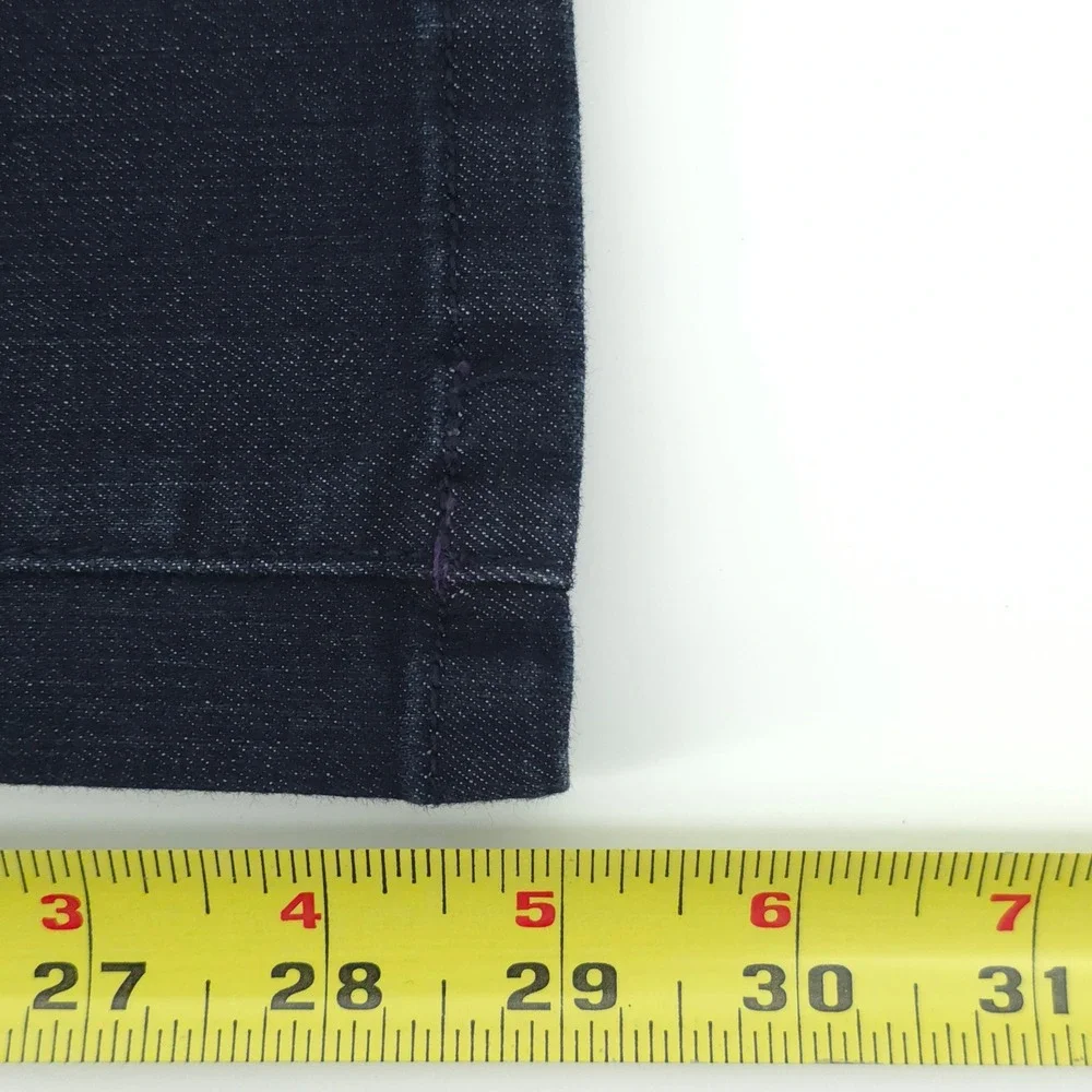NYDJ Womens Jeans P1000 8P Dark Blue Bootcut High Rise Stretch Denim